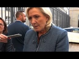 Surveillante poignardée en Haute-Marne : la réaction de Marine Le Pen