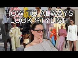 10 Habits I STOPPED to look more STYLISH in 2025 / easy fashion, style and self care tips to use