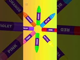Learn Crayons Colors #trending #shorts #kidsmusic #viral #explore #cartoon #learnin