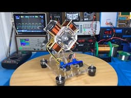 How to build Direct Brushless DC Motor, Big size BLDC Motor