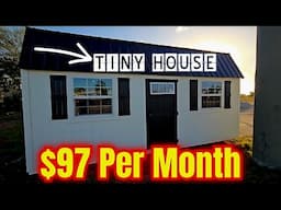 FOR SALE - Tiny House $97 Per Month or $7,144 | AFFORDABLE LIVING