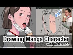 Drawing Manga Character with Reference