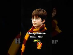 Harry Potter - Before and after! #harrypotter