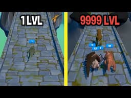 MAX LEVEL in Dinosaur Runner - Dino Runner Game