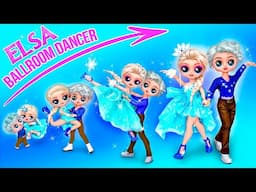 Elsa and Jack Frost Growing Up! Frozen DIYs & LOL OMG Crafts