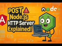 80. Build a Node.js HTTP Server That Handles POST Requests, JSON, and Custom Headers!