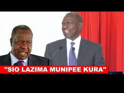 "SIO LAZIMA MUNIPIGIE KURA TENA 2027!" President Ruto says at Uhuru Gardens