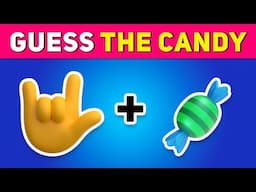 Guess the Candy & Snack by Emoji 🍬🍫 Emoji Quiz 2025