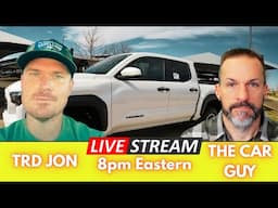 TRD JON & The Car Guy LIVE