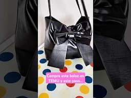 COMPRE ESTE BOLSO DE TEMU Y ESTO PASO? #viraltiktok #viral #fyp #parati #elegirunoutfit #outfitideas