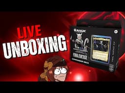 🔥LIVE UNBOXING! 🔥Y’shtola Commander Deck | MTG x FINAL FANTASY | (6/15/25)