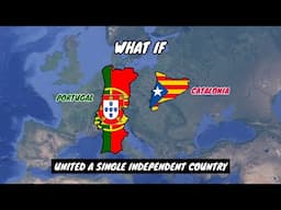 What if Portugal And Catalonia United A Single Independent Country | Country Comparison | DD 2.o