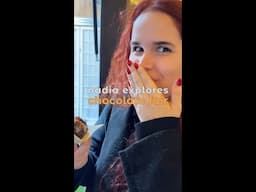 Nádia at Chocolate Fair!