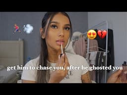 this is how to get him BACK, if he ghosted YOU
