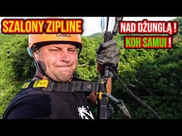KOH SAMUI - SZALONY ZIPLINE NAD DŻUNGLĄ !