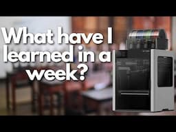 Top 5 Things I Learned After 1 Week with the Bambu Lab H2D