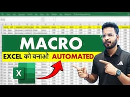 How to Create Macros in Excel Tutorial | Macro in Excel | Microsoft Excel #macro