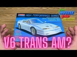Monogram 1989 Pontiac Turbo Trans Am 20th Anniversary kit contents