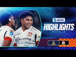 HIGHLIGHTS | HIGHLANDERS v CHIEFS | Super Rugby Pacific 2025 | Round 16