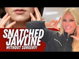 Get a DEFINED Jawline Without Surgery (Dermatologist's Guide to Jawline Contouring)