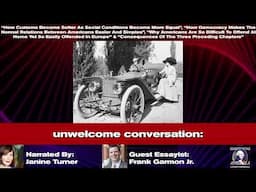 Frank Garmon Jr. | How Customs Become Softer As Social Conditions Become More Equal | Essay 81