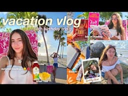 VACATION VLOG 🌺🌴⊹₊⋆ | family trip to FL, reading📚, what i eat🥭, bday🎂