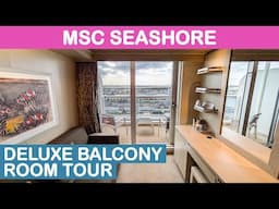 MSC Seashore: "Deluxe Balcony" Cabin Tour