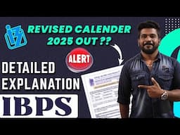 IBPS 2025-26 CALENDAR OUT | GET READY FOR THE WAR MAKKALE | VITRATHINGA YAH | CWJ
