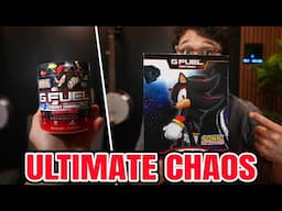 Sonic Shadow Cherry Vanilla Explosion GFUEL Flavor Review!