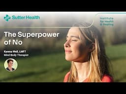 The Superpower of No