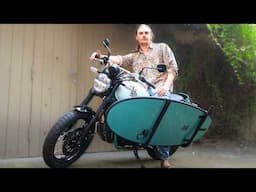 Surf Rack on a Royal Enfield Bear 650 – Cooler Than Any Exhaust Mod