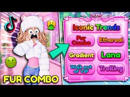 Recreating The MOST ICONIC TRENDS In DTI HISTORY From TIKTOKS! | ROBLOX Dress to Impress