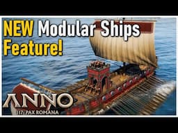 NEW Modular Ships Feature in Anno 117!