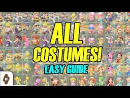EASY GUIDE: How to unlock ALL Secret Costumes in Mario Kart World