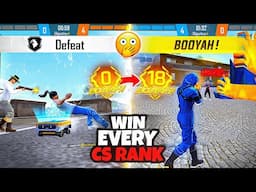 How To Win Every CS RANK in Free Fire☠️🔥 7 Pro Tips And Tricks || FireEyes Gaming