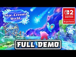 Kirby Star-Crossed World - FULL DEMO Gameplay (Switch 2 Experience Event Netherlands)