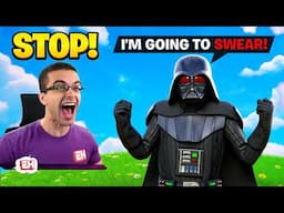 NickEh30 reacts to AI Darth Vader in Fortnite!