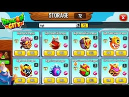 OPENING 100 FREE HEROIC EGG CHESTS in DRAGON CITY 2025 😱