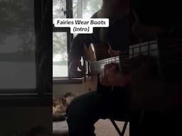 Fairies Wear Boots  intro Black Sabbath #acousticguitar #fingerstyleguitar