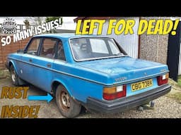 LEFT FOR DEAD VOLVO 240 gets some serious love! Rust to Road Pt.1