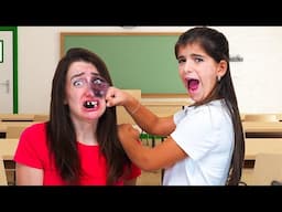 LA MAESTRA CATTIVA MI HA ROTTO I DENTI!! MAI GIOCARE CON LA MAESTRA CATTIVA SCARY TEACHER !