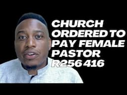 Church Ordered To Pay Female Pastor R256 416 For Constructive Dismissal. Rachel Kolisi Opens Case