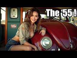 Celebrating 70 Years of the Iconic 1955 VW Beetle!