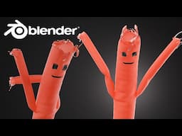 Make a Sky Dancer in Blender | EASY Beginners Tutorial