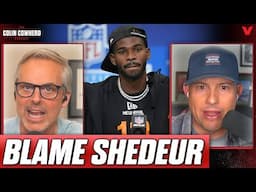Shedeur Sanders should BLAME HIMSELF for sliding in NFL Draft to Browns | Colin Cowherd Podcast