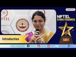 NPTEL is a go-to platform to enrich your knowledge | NPTEL Stars Testimonials