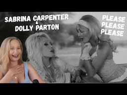 Reacting to SABRINA CARPENTER and DOLLY PARTON - Please Please Please