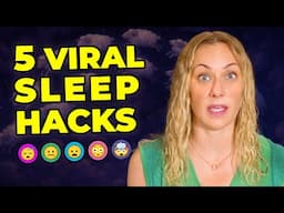I tried 5 viral sleep hacks - here's what actually worked