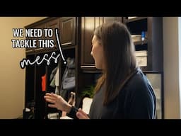 2025 SPEED MUDROOM DECLUTTER // Start Your Timer and Declutter & Organize With Me!