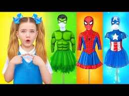 Magic costumes turn kids into superheroes